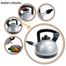 Load image into Gallery viewer, Koolbitz Baby Pretend Play Toys Simulation Kitchen Utensils Cookware Pot Pan Sets Kids Pretend Cook Kits Toys for Children Gift Includes BBQ oven, Pan, Boiling Pot, Kettle, Pressure Cooker