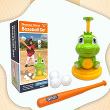 Load image into Gallery viewer, Koolbitz Kids Baseball Set Toy Cartoon Dinosaur Ball Ejection Launcher Outdoor Batting Baseball Game Toy for Children Press Eject Ball Game for Toddlers for Boy & Girls