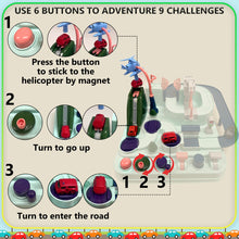 Load image into Gallery viewer, Koolbitz Kids Car Adventure Toys City Rescue Preschool Educational Vehicle Toy for Children Interactive Racing Car Toy for Boys & Girls Fun Track Game Toy for Toddlers