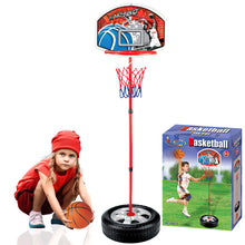 Load image into Gallery viewer, Koolbitz Adjustable Junior Basketball Hoop with Ball Portable Basketball Hoop for Kids Teenagers Youth and Adults with Large Base Stand Goals Indoor Outdoor Play