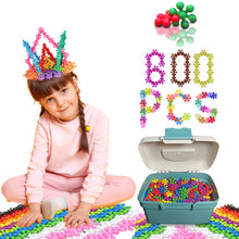 Load image into Gallery viewer, Koolbitz 600 Pcs STEM Building Toys 3D Construction Learning Stacking Toy for Kids Educational Building Blocks for Toddlers Preschool Educational Interlocking Disc Gift