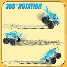Load image into Gallery viewer, Koolbitz Kids Small Shark Car Toy 360° Rotation Shark Truck Car for Children Friction Powered Vehicle Toy for Boys & Girls Indoor Animal Stunt Car Truck Playset Gift for Toddlers