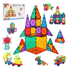 Load image into Gallery viewer, Koolbitz 45pcs Magnetic Building Block for Kids Blocks Magnetic Tiles for Children STEM Magnetic Educational Toy for Boys & Girls Indoor Fun Transparent Blocks Playset Gift for Toddlers