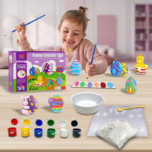 Load image into Gallery viewer, koolbitz Kids Paint Art Set Dinosaur Themed Paint Art Set Dinosaur Egg Arts and Crafts for Children Washable Painting Kit Toys for Boys & Girls 3 4 5 Year Old Toddler Gift