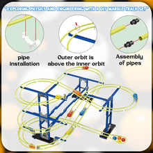 Load image into Gallery viewer, Koolbitz Marble Run266PCS Toy DIY Bricks Block Ball Space, STEM Educational Learning Toy Enhances Creativity with Marble Race Coaster, Problem-Solving & Motor Skills 266PCS Gift for Kids
