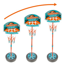 Load image into Gallery viewer, Koolbitz Junior Basketball Hoop with Ball, Pump Portable Basketball Hoop for Kids Teenagers Youth and Adults with Large Base Stand Goals Indoor Outdoor Play