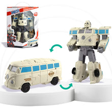 Load image into Gallery viewer, Koolbitz 2-in-1 Transforming Mecha Robot Car Toys for Kids, Heroes Return Action Figure, Van in Disguise, Rescue Bots Robocar, Imaginative Play Gifts for Kids