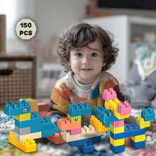 Load image into Gallery viewer, Koolbitz 150PCS Colorful STEM Building blocks set Perfect Stocking Filler Creativity and Learning with Ideal Preschool Construction Educational Block Tiles Stronger 150 pcs Gift for Children