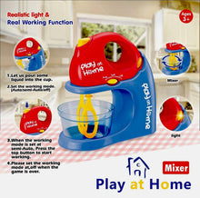 Load image into Gallery viewer, Koolbitz Kids Pretend Role Play Kitchen Set Pretend Play Mixer Toy with Real Function and Sound & Set of Pretend Food Kitchen Accessories Cutting Play Food Set for Kids Children