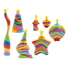 Load image into Gallery viewer, Koolbitz Sand Art Kit for Kids, Make Your Own Craft Activity Kit with Sand Sandisfying Set, Glow in The Dark Sand Art Assorted Shape Bottles and Pendant Bottles Arts and Crafts STEM Toys