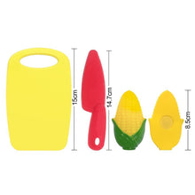 Load image into Gallery viewer, Koolbitz Kids Pretend Role Play Kitchen Set Pretend Play Mixer Toy with Real Function and Sound & Set of Pretend Food Kitchen Accessories Cutting Play Food Set for Kids Children