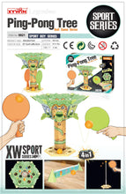 Load image into Gallery viewer, 4-in-1 Ping Pong Tree Tennis Sport Play Set Toy Ball Game Series, Table Tennis Game for Kids, Ping Pong Tree Table Tennis Training Equipment for Beginners, for Children