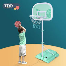 Load image into Gallery viewer, Adjustable Metal HOOP STAND Basketball Set pump Ball Height 210cm