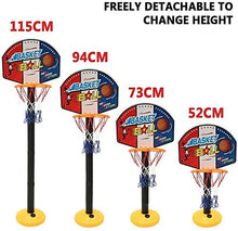 Load image into Gallery viewer, Basketball Hoop Adjustable Height Stand 52cm to 115cm