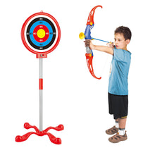 Load image into Gallery viewer, Archery Set for Kids Bow and Arrow Set with Targeting Board Stand Indoor Outdoor