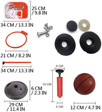 Load image into Gallery viewer, Basketball Hoop for Kids, Height Adjustable Stand Portable Indoor Outdoor, 80cm to 145cm