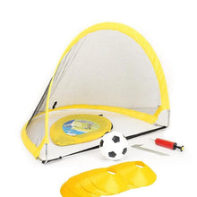 Load image into Gallery viewer, Foldable Pop Up Soccer Goal with Ball, Pump, 4 Pegs