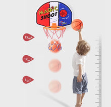 Load image into Gallery viewer, Magic Shot Mini Basketball Hoop Set Portable Indoor Outdoor