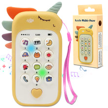 Load image into Gallery viewer, Koolbitz Baby Toy Phone - Soft &amp; Safe Mobile Phone Toy with Animal Sounds and Music, for 1 Year Old Girls &amp; Boys, Toddler Phone for Kids Aged 1-6 Years
