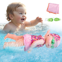 Load image into Gallery viewer, Koolbitz Realistic Electric Swimming Doll with Accessories Bath Waterproof Toy for Kids with Movable Limbs Kids Floating Bath Toy for Boys and Girls, Water Toys for Toddlers
