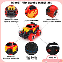 Load image into Gallery viewer, Koolbitz Mini Remote Control Car for Kids – RC Toy Vehicle with 4-Channel Control – Fun &amp; Easy-to-Use Racing Car for Toddlers, Boys &amp; Girls Ages 3-8 – Indoor &amp; Outdoor Play Gift (Random Colour)
