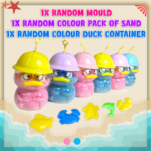 Load image into Gallery viewer, Koolbitz 21 Pcs Kids Beach Sand Set with Duck Sand Molds, Sandcastle Tools, Shovels, Bucket, Water Can &amp; Bucket | Non-Toxic, Mess-Free Play for Indoor &amp; Outdoor Summer Fun | Safe &amp; Durable
