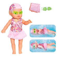 Load image into Gallery viewer, Koolbitz Realistic Electric Swimming Doll with Accessories Bath Waterproof Toy for Kids with Movable Limbs Kids Floating Bath Toy for Boys and Girls, Water Toys for Toddlers
