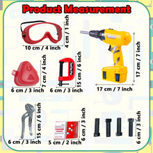 Load image into Gallery viewer, Koolbitz Kids Tool Set with Battery Operated Drill Pretend play Construction Toys Building Toys Engineering Toy Kit, Ideal Educational Gift Learning Set
