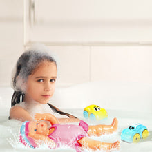 Load image into Gallery viewer, Koolbitz 3-In-1 Bath and Pool Toys Electric Baby Born Swim Doll Waterproof with 2x Interactive Land and Water Wind-Up Cars Cartoon Water Cars Swimming Doll Baby Float Water Toys Fun Summer Toys Kids
