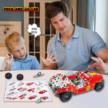 Load image into Gallery viewer, Koolbitz STEM Model Car Building Kit with 230 Parts, Construction &amp; Inbuild Cars with Real Tools, Kids Learning &amp; Developing Engineering Skills Toys Birthday Gift for Boys Girls Ages 8 and 8+
