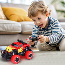 Load image into Gallery viewer, Koolbitz 1:43 Scale Remote Control Car for Kids - 4-Channel Red Mini RC Toy for Toddlers, Boys, and Girls - Ideal for Ages 3 to 8
