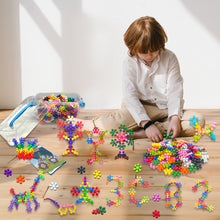 Load image into Gallery viewer, Koolbitz 500 Pcs STEM Building Toys 3D Construction Learning Stacking Toy for Kids Educational Building Blocks for Toddlers Preschool Educational Interlocking Disc Gift
