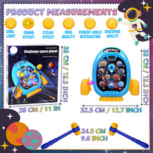 Load image into Gallery viewer, Koolbitz Interactive Spaceship Game Machine - Electric Arcade with Music, Lights &amp; Water Effects - Fun Educational Toy for Kids, Includes 2 Hammers &amp; Water Dropper
