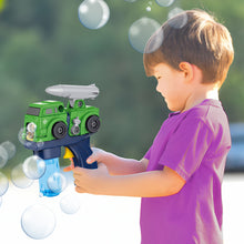 Load image into Gallery viewer, Truck Bubble Machine for Kids with 2 Bubbles Liquid for kids Bubble Blower for Bubble Blaster Party Favors, Birthday, Outdoor &amp; indoor handheld Bubble Maker toy
