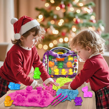 Load image into Gallery viewer, Koolbitz 1KG Motion Play Sand, Combo Pack of 3 Color with Accessories, Improve Skills of Kids, Made, Suitable for Age 3 and up, Non-Toxic Colourful Building Sand Toy for Kids
