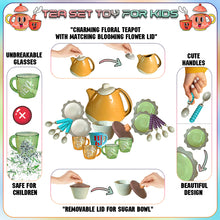 Load image into Gallery viewer, Koolbitz 20 Pcs Realistic Tea Set Cattle Cup Spoon Indoor Outdoor Pretend Play Toy Educational Kids Toy
