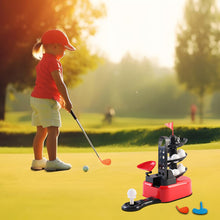 Load image into Gallery viewer, Koolbitz 29 Pcs Kids Golf Set with 15 Golf Balls &amp; Adjustable Clubs Kids Golf Set 3-5 Equipment Indoor Outdoor Junior Golf Clubs Set for Kids, Garden Golf Toys
