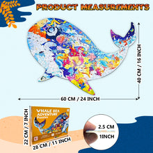 Load image into Gallery viewer, Koolbitz 277 Pcs Shark Puzzle for Kids Learning Educational Floor Puzzle for Children &amp; Adults Indoor Cardboard Puzzle Pieces Game Toy for Boys and Girls Perfect Sea Life Puzzles Game
