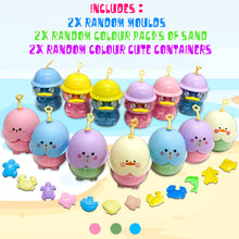 Load image into Gallery viewer, Koolbitz Kids Sand Play Toys Creative Craft Fun Space Sand with Durable Colors Toddlers Indoor Outdoor Sand Pit and Castle Kit Toy Children Playsets Gift Boys &amp; Girls (X2 Random Colour Sand)
