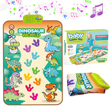 Load image into Gallery viewer, Koolbitz Music and Sound Playmat with Piano and Dinosaur Sounds Carpet, Dinosaur World Musical Mat for Toddlers Colorful Kids Play Area Educational Toy Sensory Development, Gift for Toddlers
