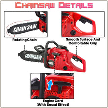Load image into Gallery viewer, Koolbitz Interactive Chainsaw Toy &amp; Mechanical Tools Toy Playset – Realistic Sounds, Rotating Chain, DIY Construction Kit for Kids – Educational Pretend Play Toy for Boys &amp; Girls – Includes Safety Goggles &amp; Tool Accessories
