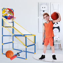 Load image into Gallery viewer, Koolbitz Basketball Arcade Game Hoop and Stand for Kids, Net, Backboard with Ball and Pump Basketball Set for Children, Mini Basketball Net, Outdoor Indoor Sports Game, Kids Fun Activity
