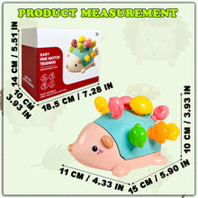 Load image into Gallery viewer, koolbitz Colorful Hedgehog Learning Toy Early Development Sensory Playset Montessori Toys Fine Motor Skills Educational Play for Toddlers and Babies
