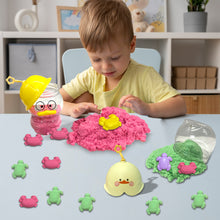 Load image into Gallery viewer, Koolbitz Kids Sand Play Toys Creative Craft Fun Space Sand with Durable Colors Toddlers Indoor Outdoor Sand Pit and Castle Kit Toy Children Playsets Gift Boys &amp; Girls (X2 Random Colour Sand)
