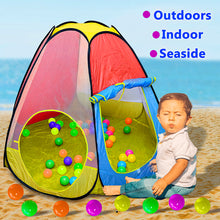 Load image into Gallery viewer, Koolbitz Kids Play Tent, Pop Up Playhouse Indoor or Outdoor, Portable Baby Ball Pit with Carry Bag, Christmas Birthday Gifts for Boys Girls Toddlers Gifts for Aged 3 4 5 6 7 8
