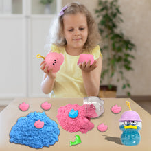 Load image into Gallery viewer, Koolbitz Kids Sand Play Toys Creative Craft Fun Space Sand with Durable Colors Toddlers Indoor Outdoor Sand Pit and Castle Kit Toy Children Playsets Gift Boys &amp; Girls (X2 Random Colour Sand)
