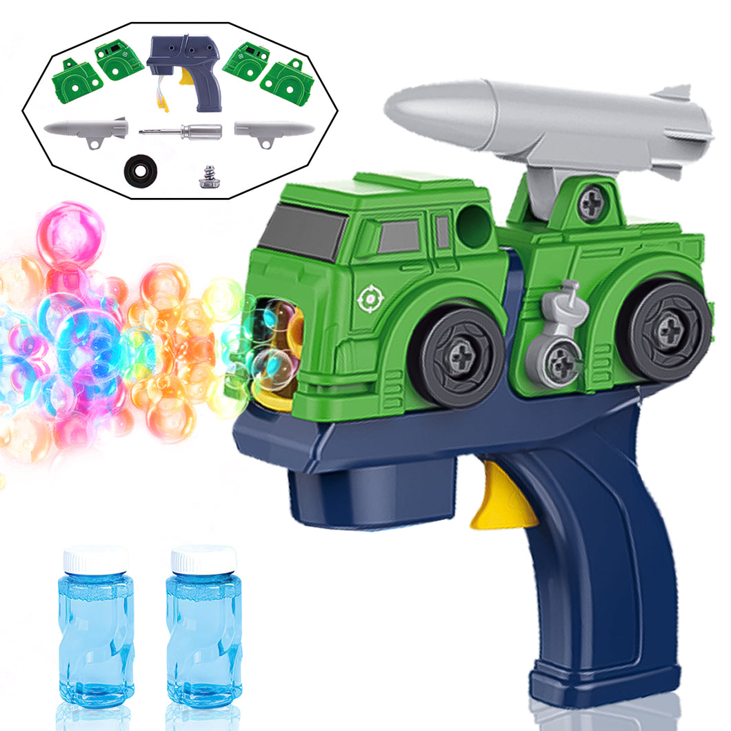 Truck Bubble Machine for Kids with 2 Bubbles Liquid for kids Bubble Blower for Bubble Blaster Party Favors, Birthday, Outdoor & indoor handheld Bubble Maker toy