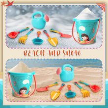 Load image into Gallery viewer, Koolbitz 21 Pcs Kids Beach Sand Set with Duck Sand Molds, Sandcastle Tools, Shovels, Bucket, Water Can &amp; Bucket | Non-Toxic, Mess-Free Play for Indoor &amp; Outdoor Summer Fun | Safe &amp; Durable
