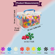 Load image into Gallery viewer, Koolbitz 500 Pcs STEM Building Toys 3D Construction Learning Stacking Toy for Kids Educational Building Blocks for Toddlers Preschool Educational Interlocking Disc Gift

