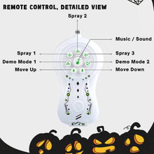 Load image into Gallery viewer, Koolbitz Interactive RC Spider Toy with Music, Light, and Mist Spray Effects Robotic Spider for Kids with Remote Control - Birthday Halloween Christmas Easter Toys for Kids Indoor Outdoor Fun
